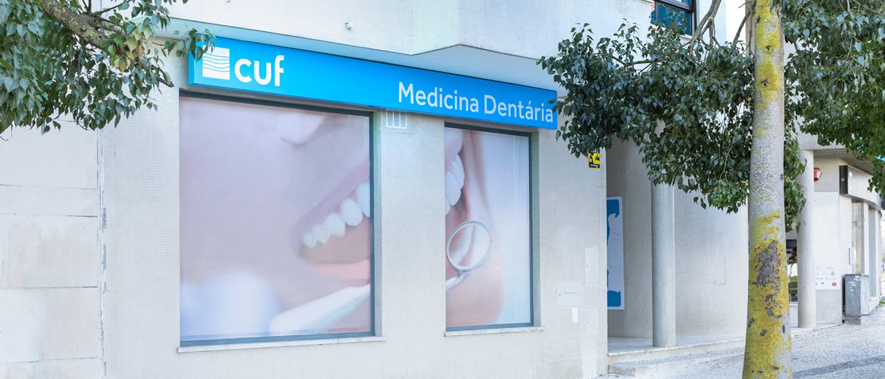 Fachada Clínica CUF Medicina Dentária Santarém
