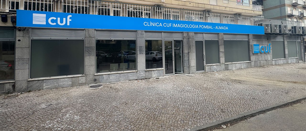 Fachada da Clínica CUF Imagiologia Pombal - Almada
