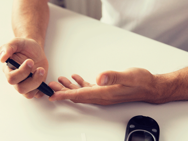 Homem aprende a viver com diabetes