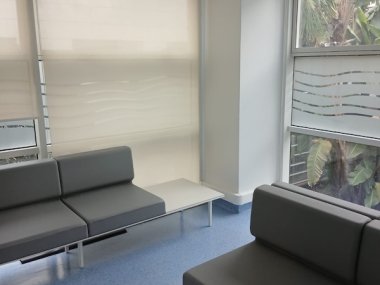 espaço confortavel para colheita de análises clínicas a grávidas