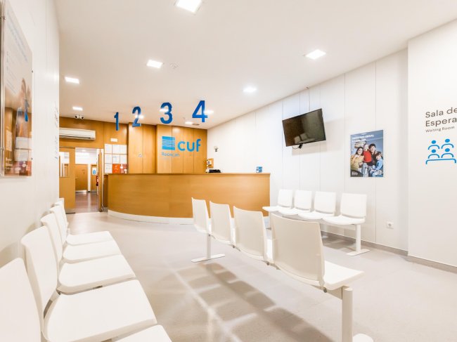 Centro de Saúde CUF Mercado 1º de Maio - Barreiro - Receção