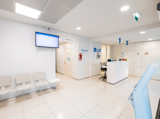 Centro de Saúde CUF Cova da Piedade - sala de espera