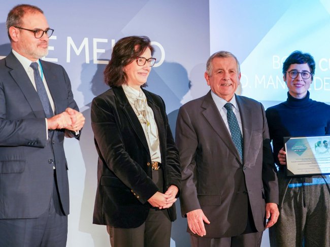 Jennifer Mancio Vencedora Bolsa D. Manuel Mello 2023/24