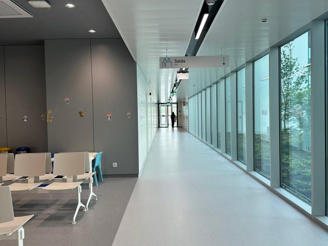 Hospital CUF Leiria interior