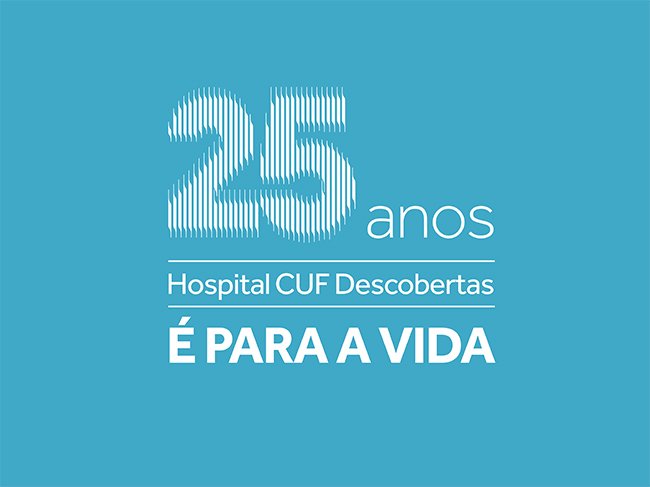 Selo 25 anos - Hospital CUF Descobertas
