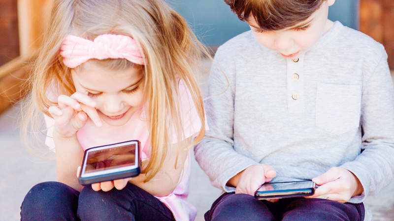 Crianças usam tecnologia a mais