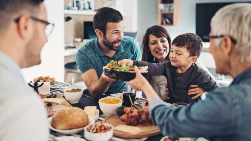 Família celebra Páscoa saudável