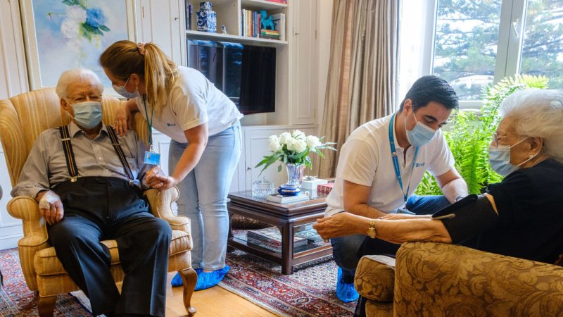 cuidados domiciliários