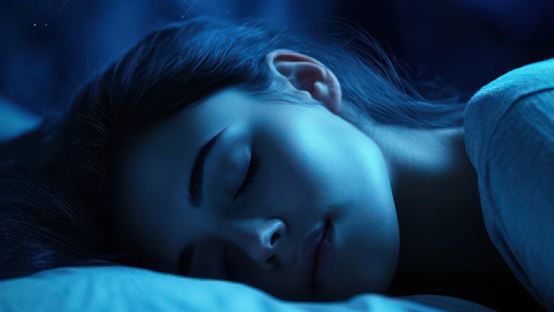 pessoa deitada na almofada a dormir