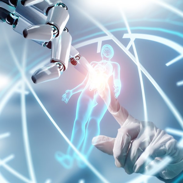 interação entre robô e humano, ortopedia e cirurgia 