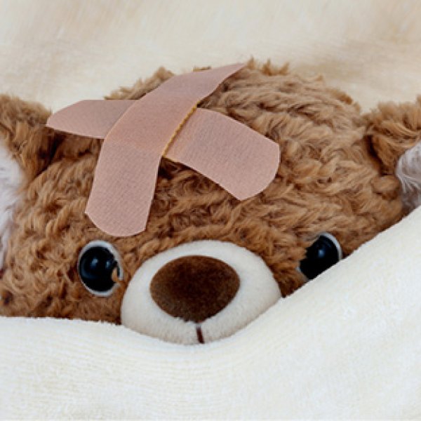 urso de peluche com penso rápido