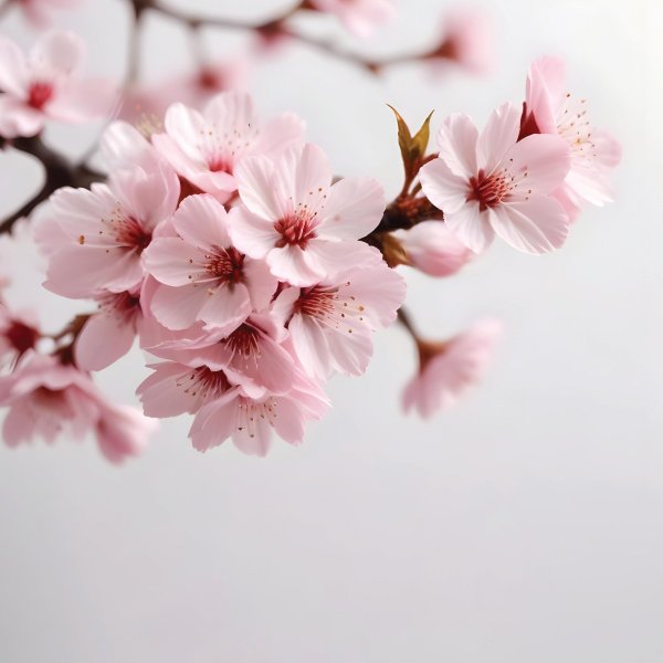 Imagem de flores rosas.