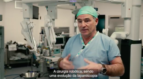 cirurgia robótica no cancro do reto