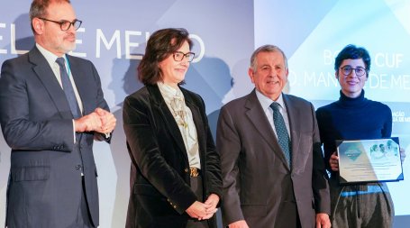 Jennifer Mancio Vencedora Bolsa D. Manuel Mello 2023/24
