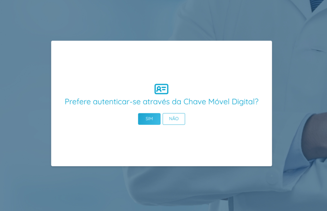 Adesão através da Chave Móvel Digital ou Preenchimento de formulário