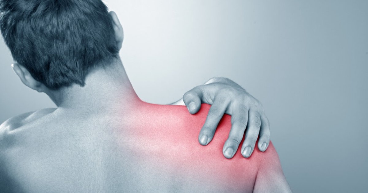 Резкая сильная боль в плечевом суставе