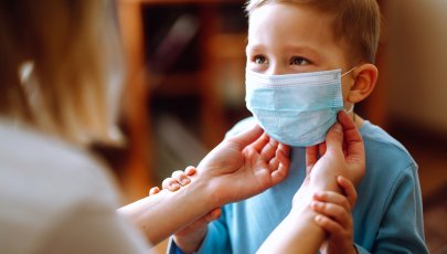 Criança impactada pela pandemia do novo Coronavírus