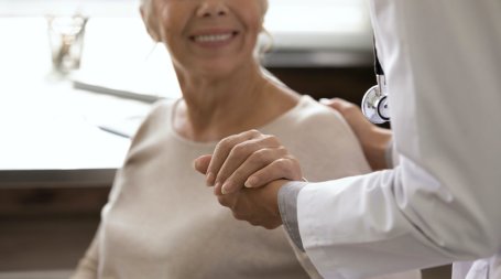 Paciente satisfeita elogia a equipa da unidade de saúde